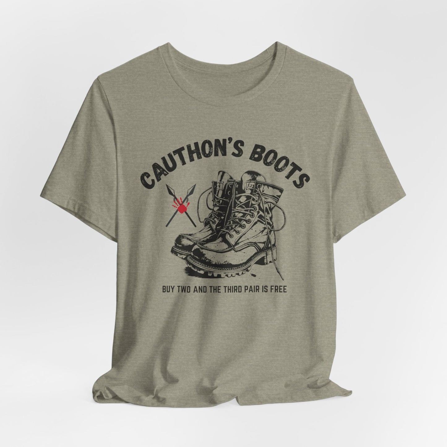 Cauthon's Boots Unisex Jersey Short Sleeve Tee - HubCityMakersCo