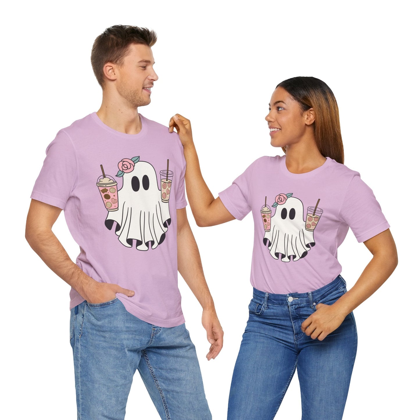 Ghostly Brew Crew Valentine's Edition - Unisex Jersey Tee - HubCityMakersCo