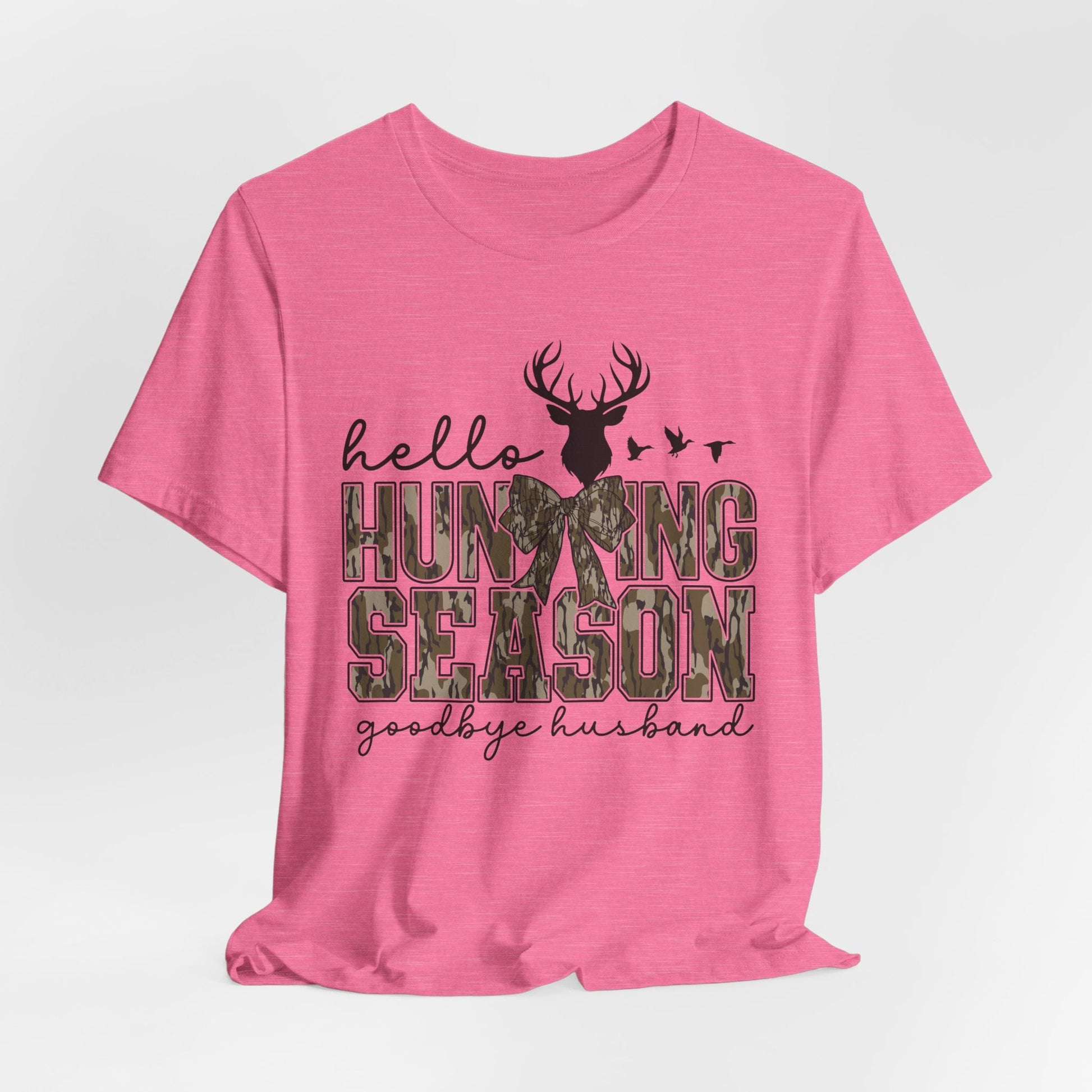 Hello Hunting Season - Unisex Jersey Tee - HubCityMakersCo