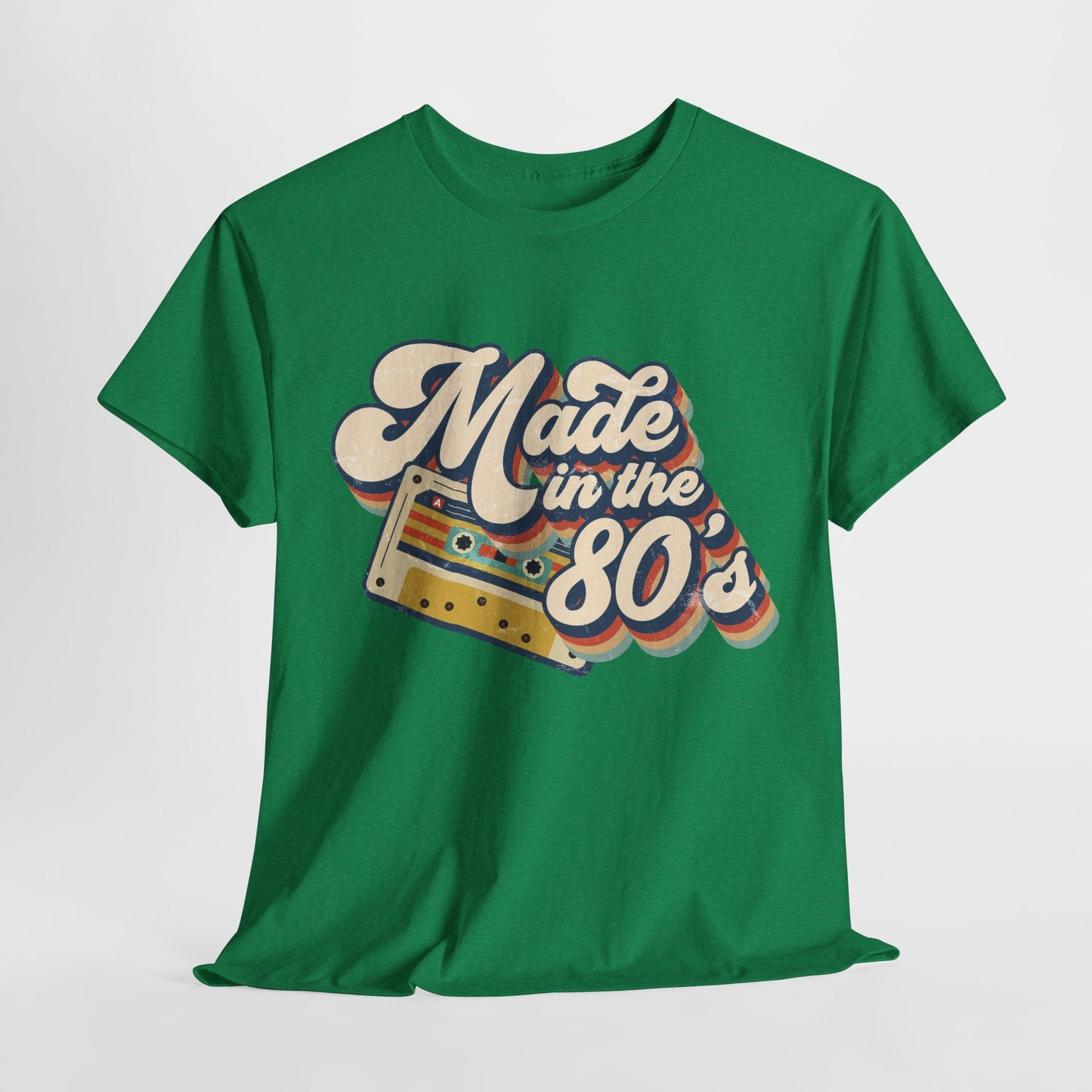 Made in the 80’s Retro - Unisex Heavy Cotton Tee - HubCityMakersCo