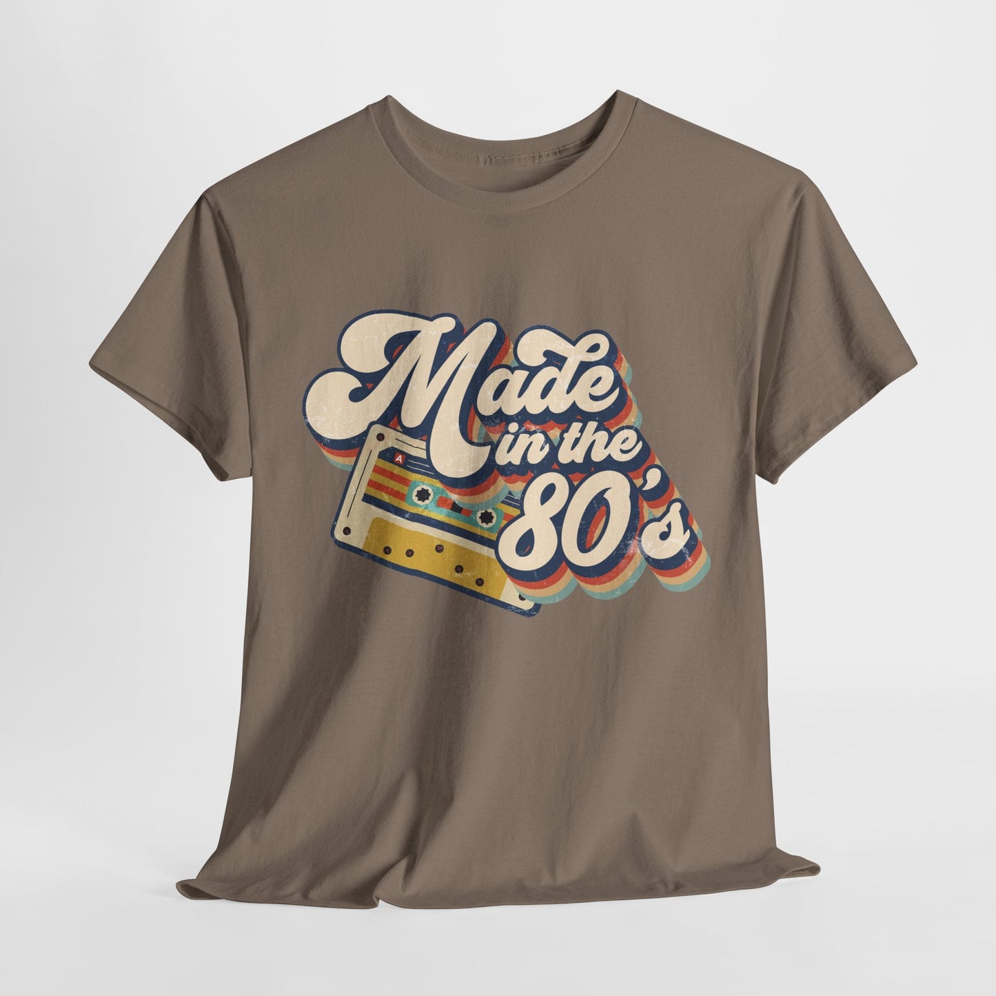 Made in the 80’s Retro - Unisex Heavy Cotton Tee - HubCityMakersCo