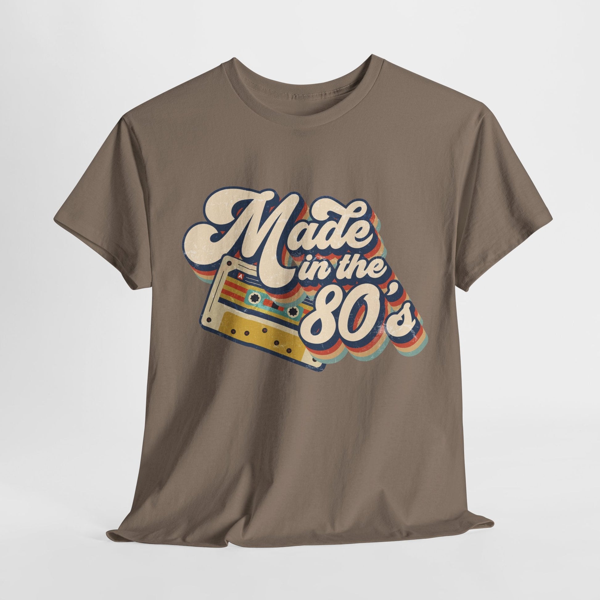 Made in the 80’s Retro - Unisex Heavy Cotton Tee - HubCityMakersCo