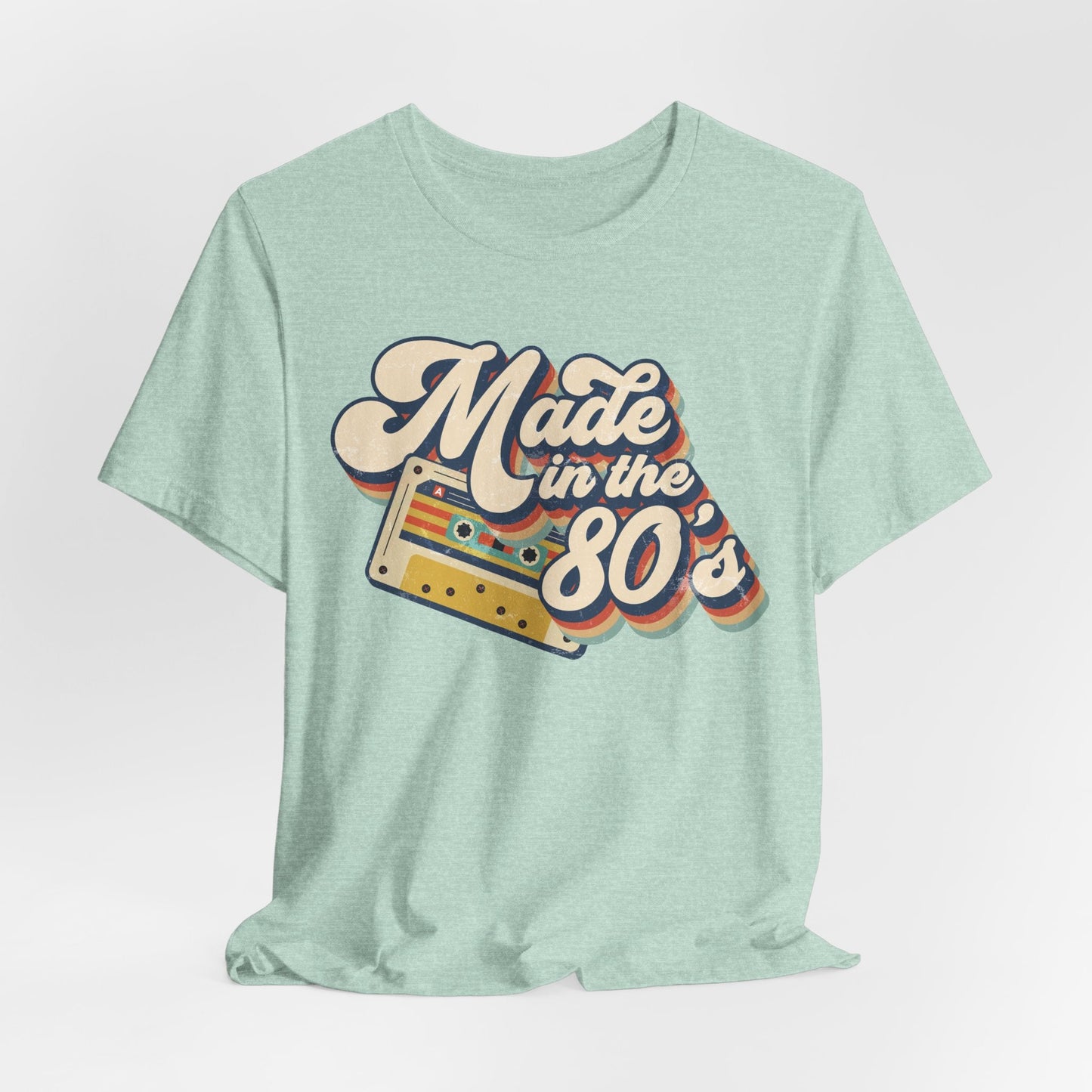 Made in the 80’s Retro - Unisex Jersey Tee - HubCityMakersCo