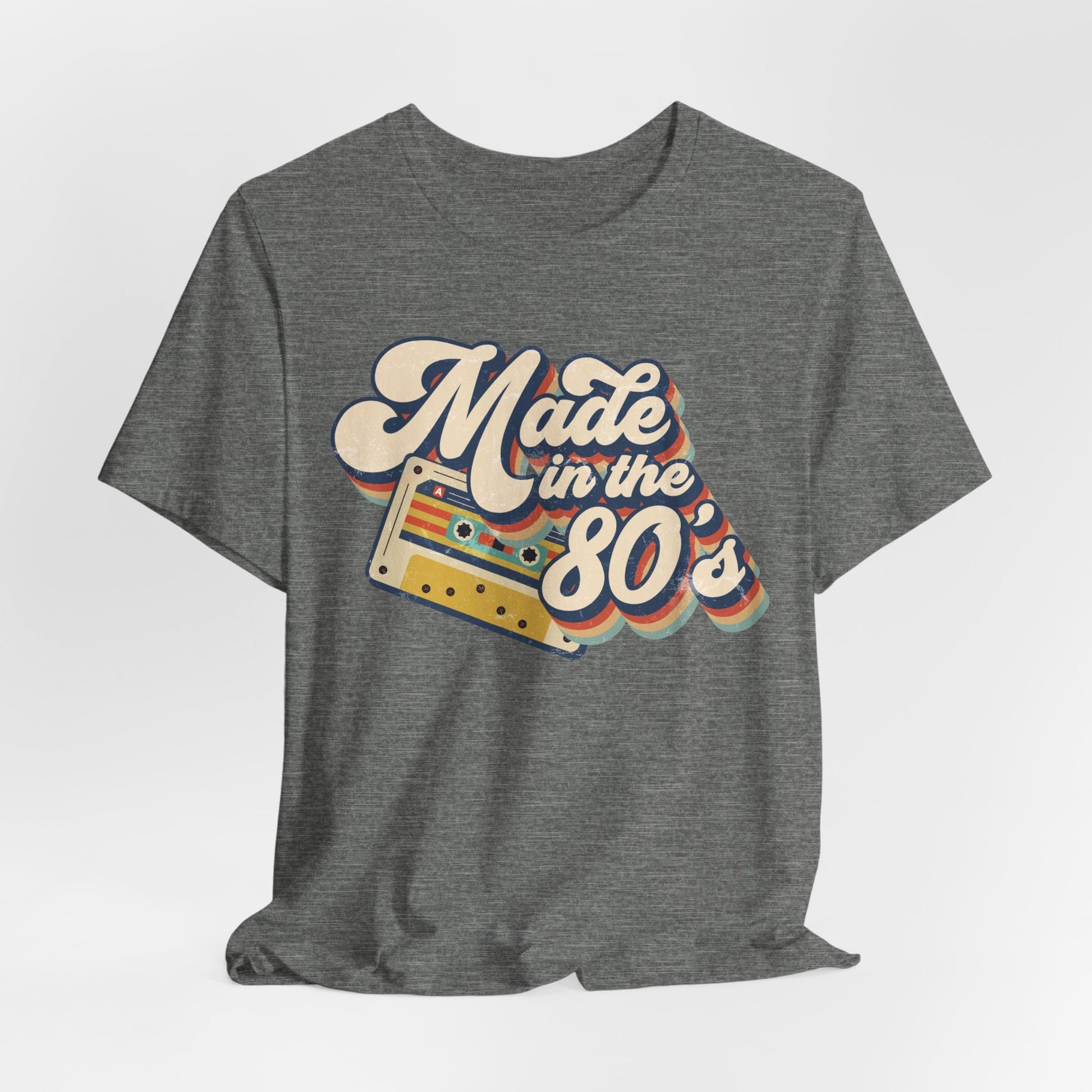 Made in the 80’s Retro - Unisex Jersey Tee - HubCityMakersCo