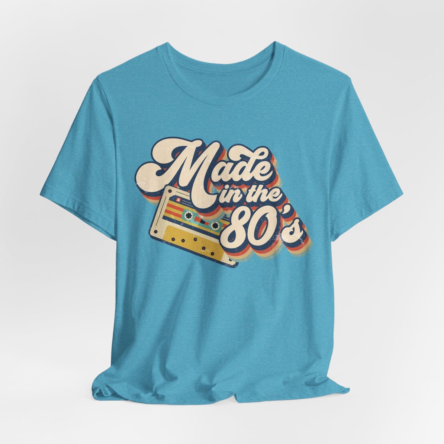 Made in the 80’s Retro - Unisex Jersey Tee - HubCityMakersCo