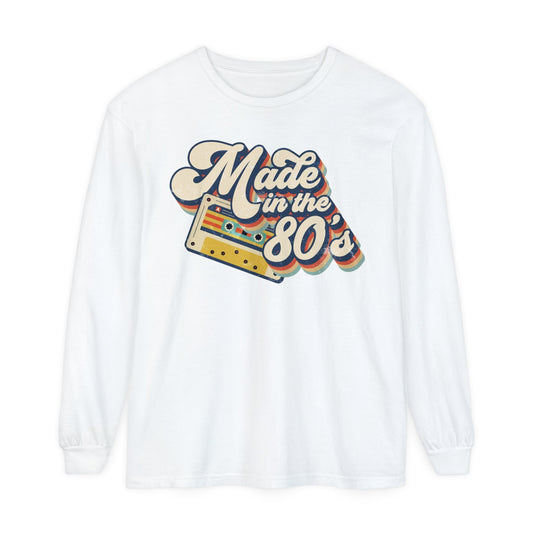 Made in the 80’s Retro - Unisex Long Sleeve Tee - HubCityMakersCo