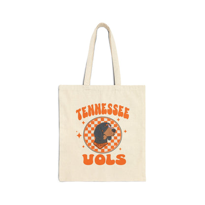 Tennessee Vols Smokey - Canvas Tote Bag - HubCityMakersCo