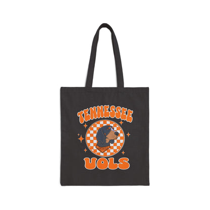 Tennessee Vols Smokey - Canvas Tote Bag - HubCityMakersCo