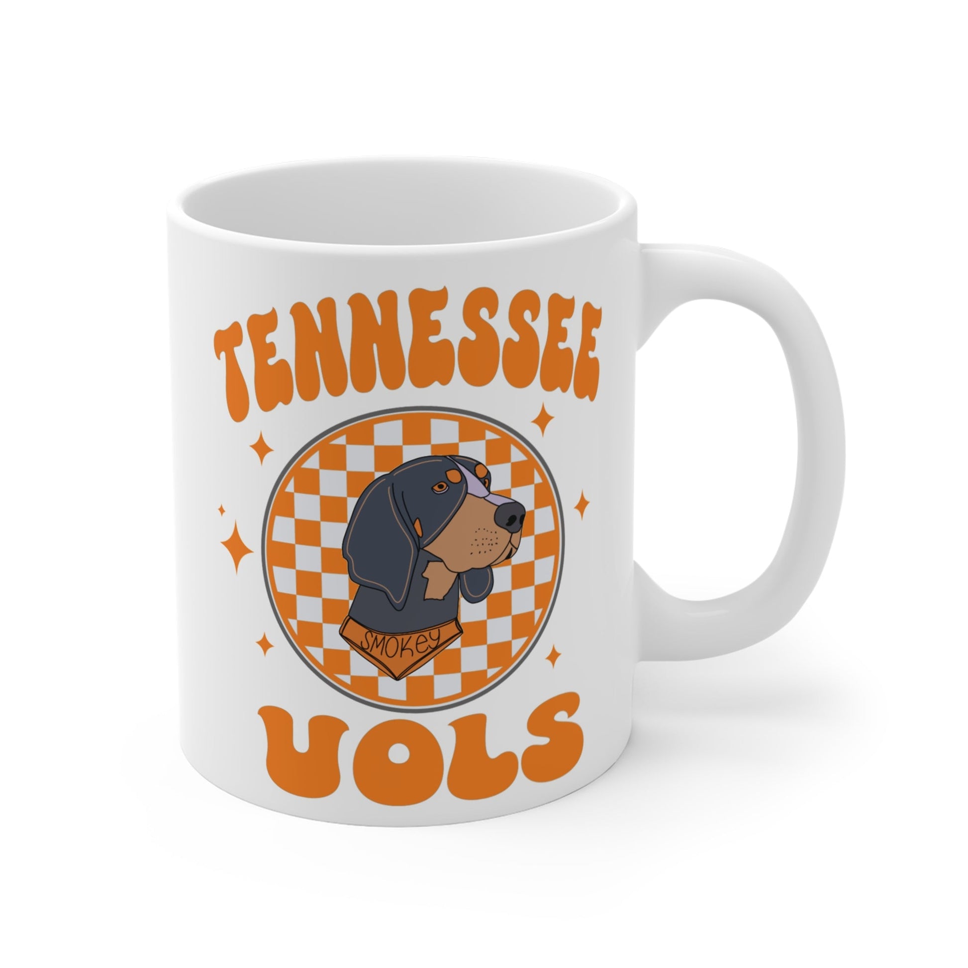 Tennessee Vols Smokey Coffee Mug - HubCityMakersCo