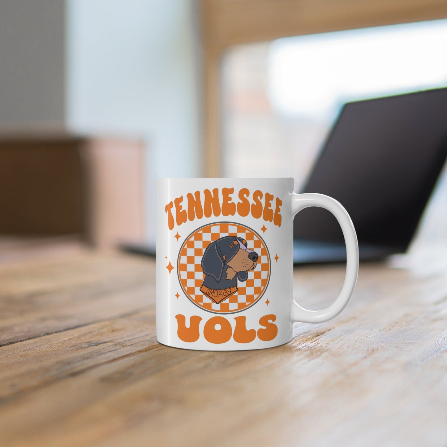 Tennessee Vols Smokey Coffee Mug - HubCityMakersCo