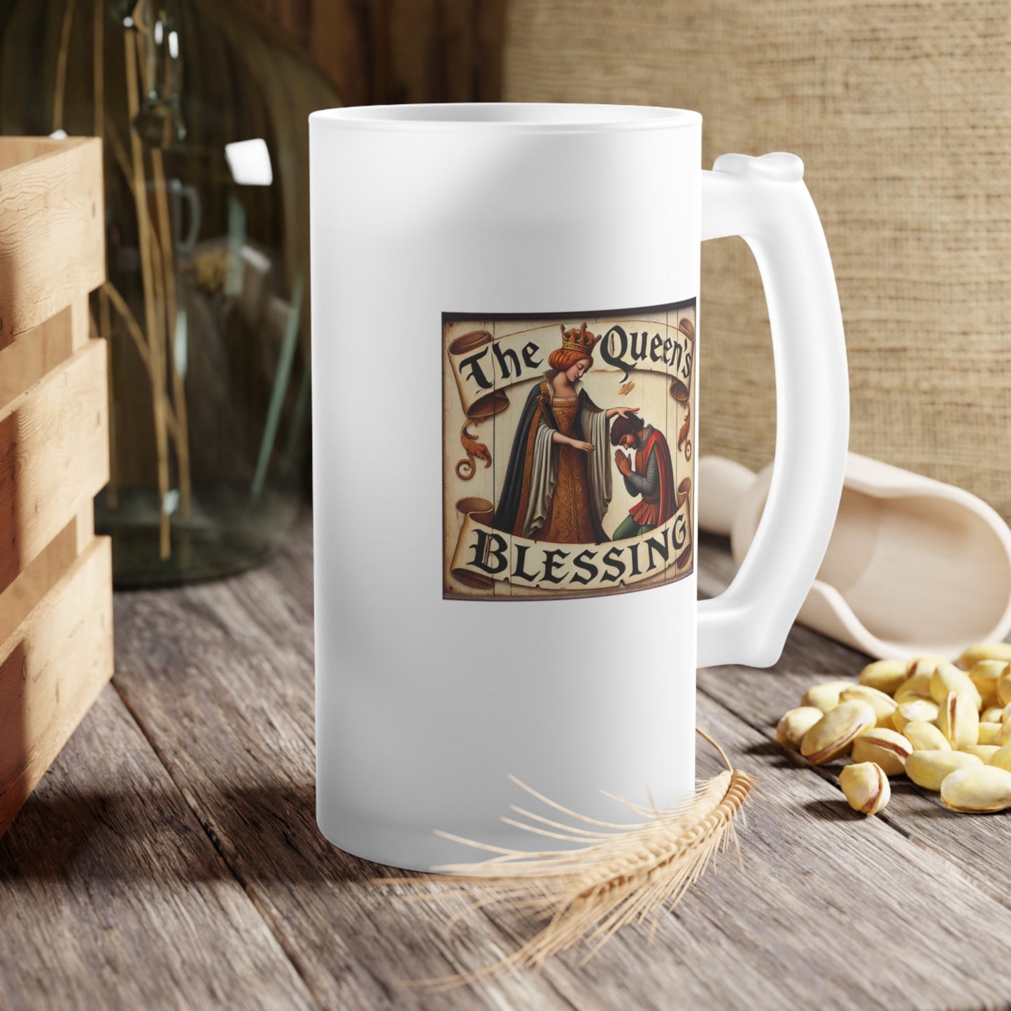 The Queen's Blessing Wheel of Time Inspired Beer Mug - HubCityMakersCo