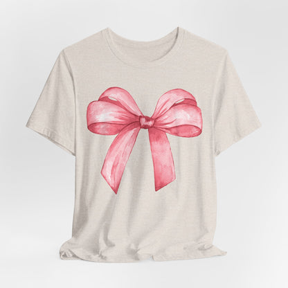 Watercolor Pink Bow - HubCityMakersCo