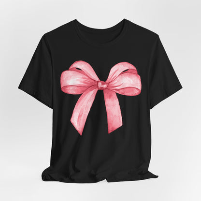 Watercolor Pink Bow - HubCityMakersCo