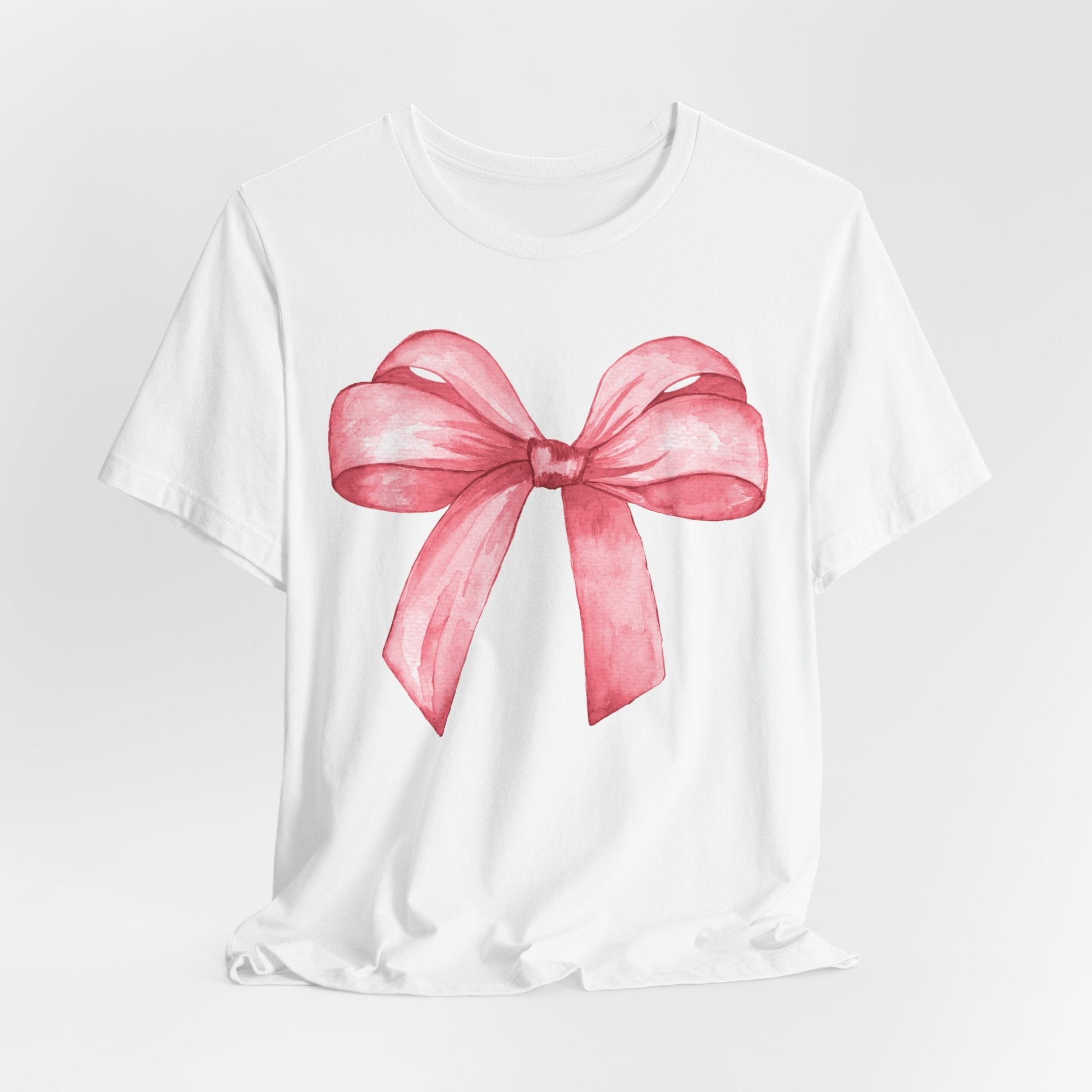 Watercolor Pink Bow - HubCityMakersCo