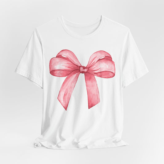 Watercolor Pink Bow - HubCityMakersCo