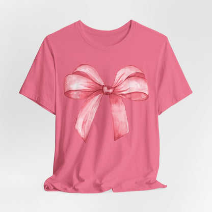 Watercolor Pink Bow - HubCityMakersCo