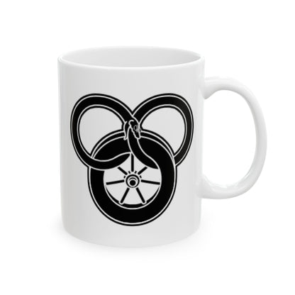 Wheel of Time Ceramic Mug (11oz, 15oz) - HubCityMakersCo