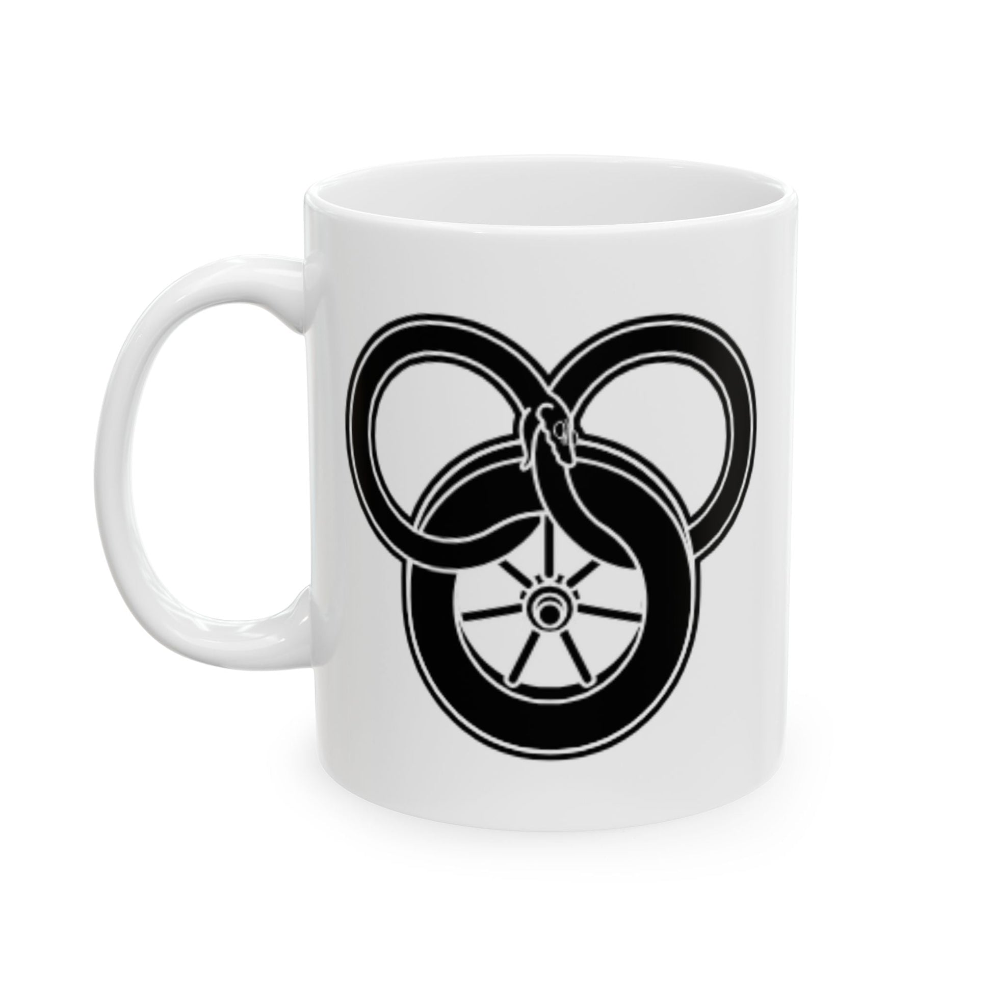 Wheel of Time Ceramic Mug (11oz, 15oz) - HubCityMakersCo