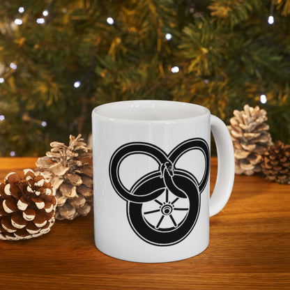 Wheel of Time Ceramic Mug (11oz, 15oz) - HubCityMakersCo